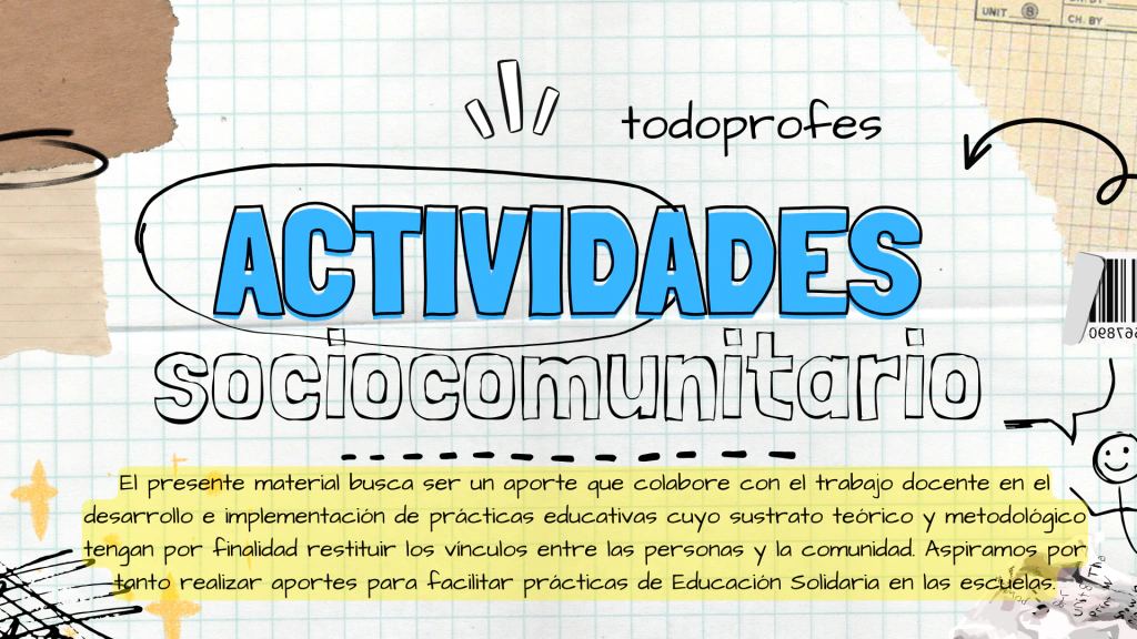 Proyecto sociocomunitario — 1