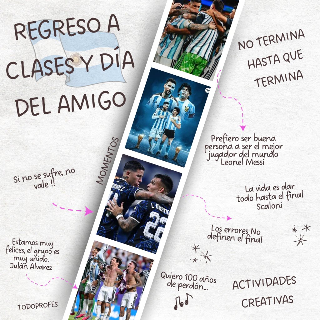 Día del amigo y regreso a clases post final