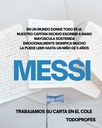 Carta despedida de Messi