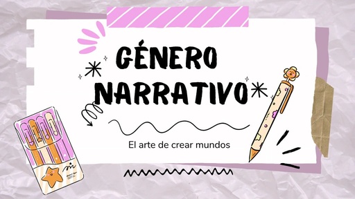 [00016] Género Narrativo (El arte de crear mundos)