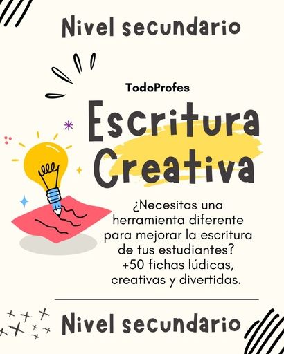 [00054] Escritura creativa NIvel secundario